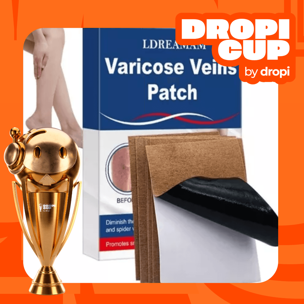 DROPI CUP PARCHES VENAS VARICE X10