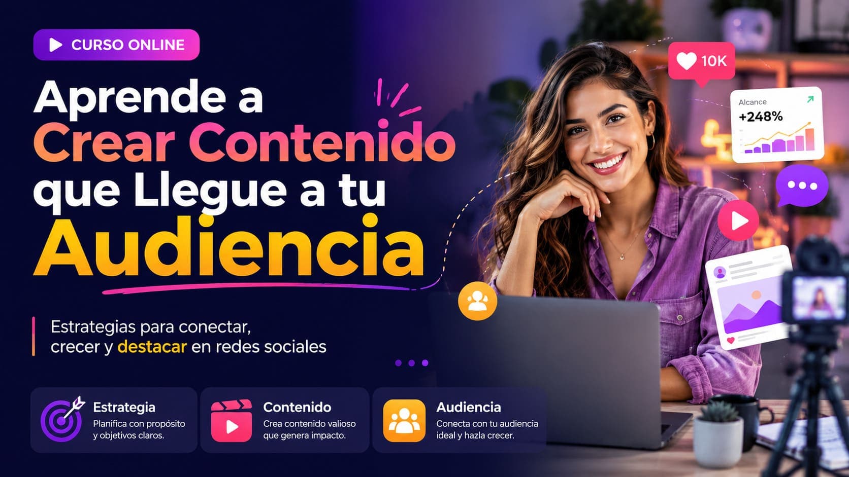 Curso Online Aprende a Crear Contenido