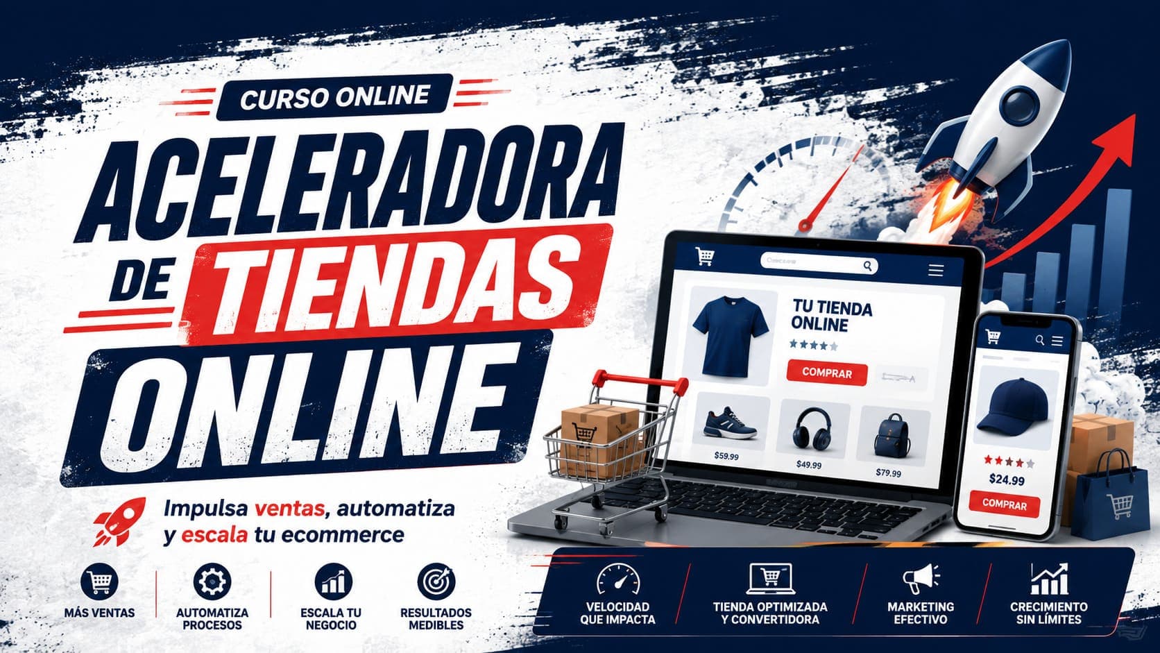 Curso Online de Aceleradora de Tiendas Online