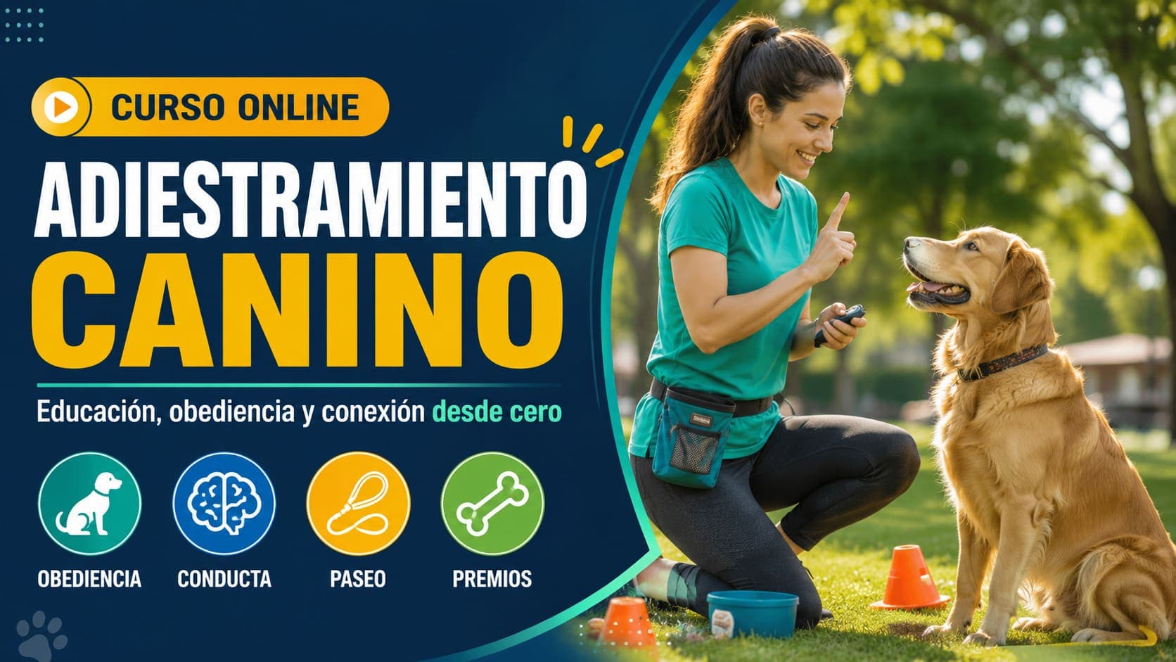 Curso Online de Adiestramiento Canino