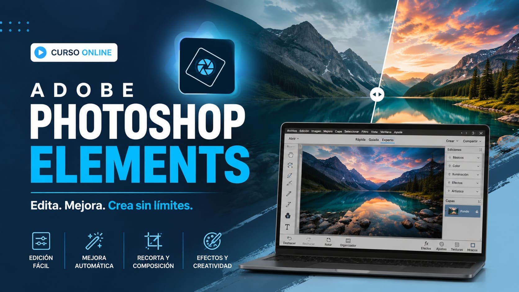 Curso Online de Adobe Photoshop Elements