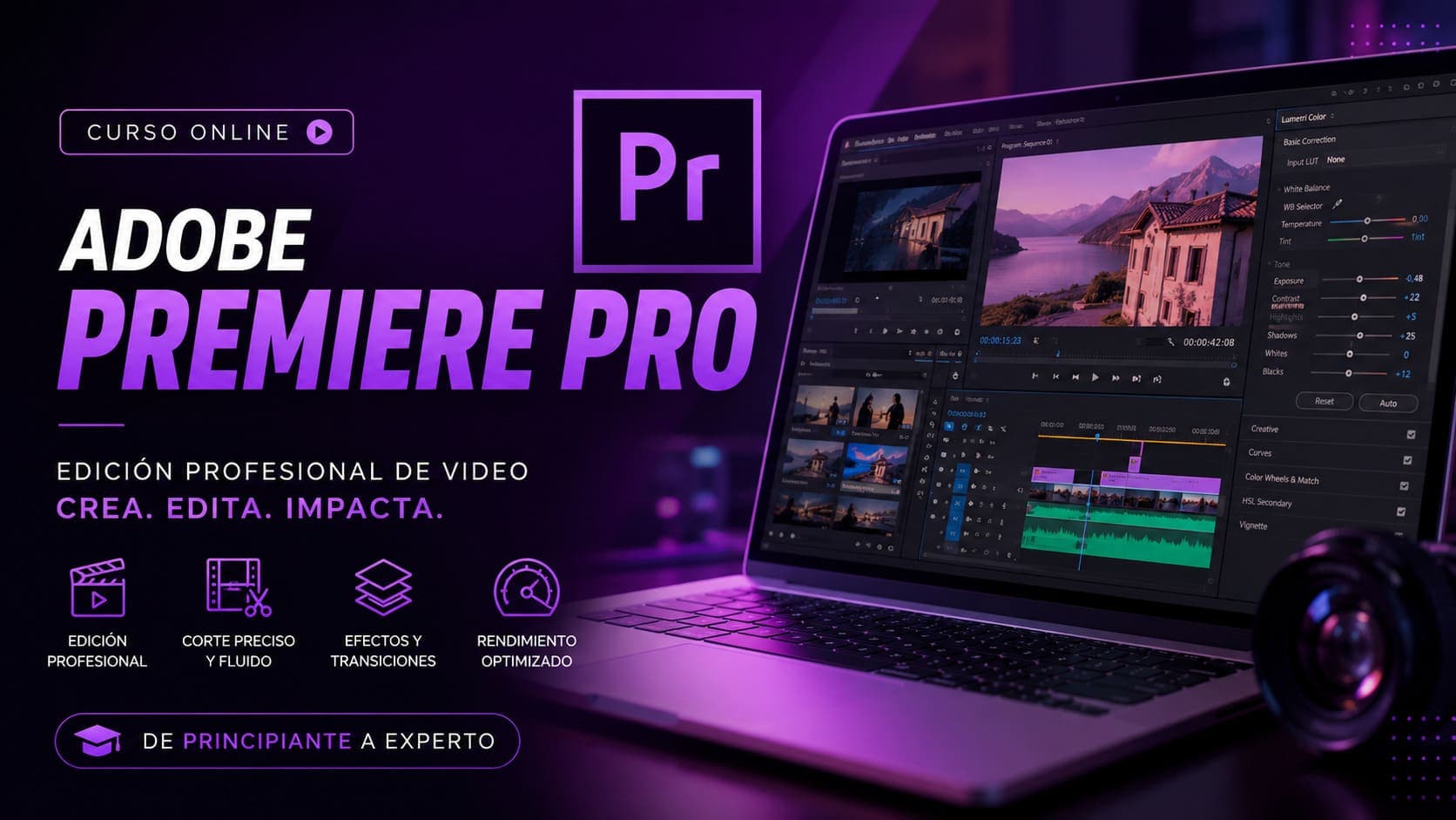 Curso Online de Adobe Premiere Pro
