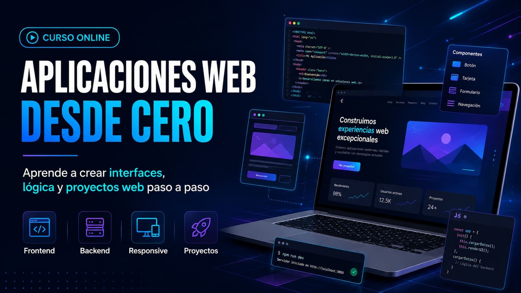 Curso Online de Aplicaciones Web Desde Cero