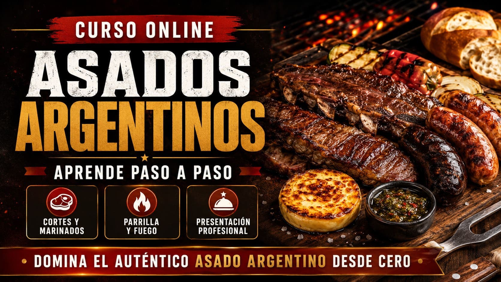 Curso Online de Asados Argentinos