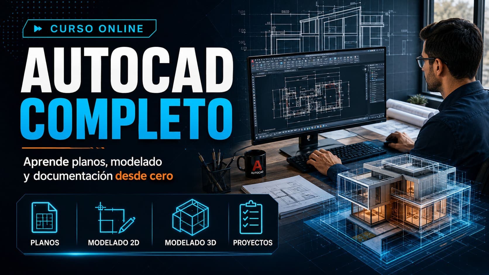 Curso Online de AutoCAD Completo