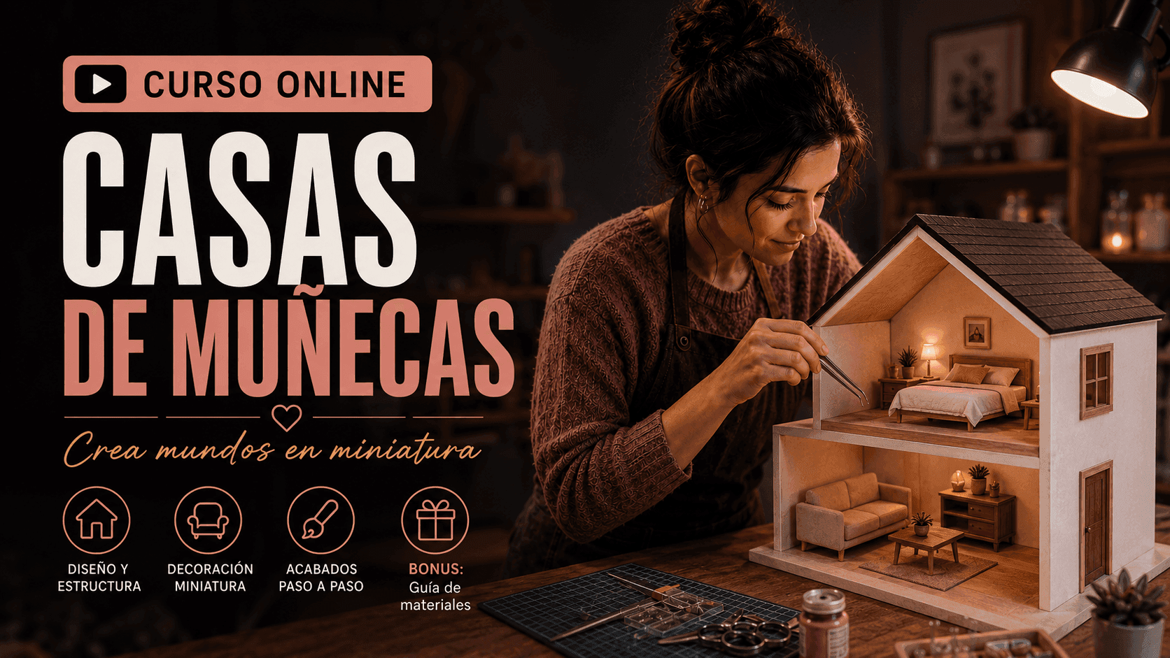 Curso Online de Casas de Muñecas