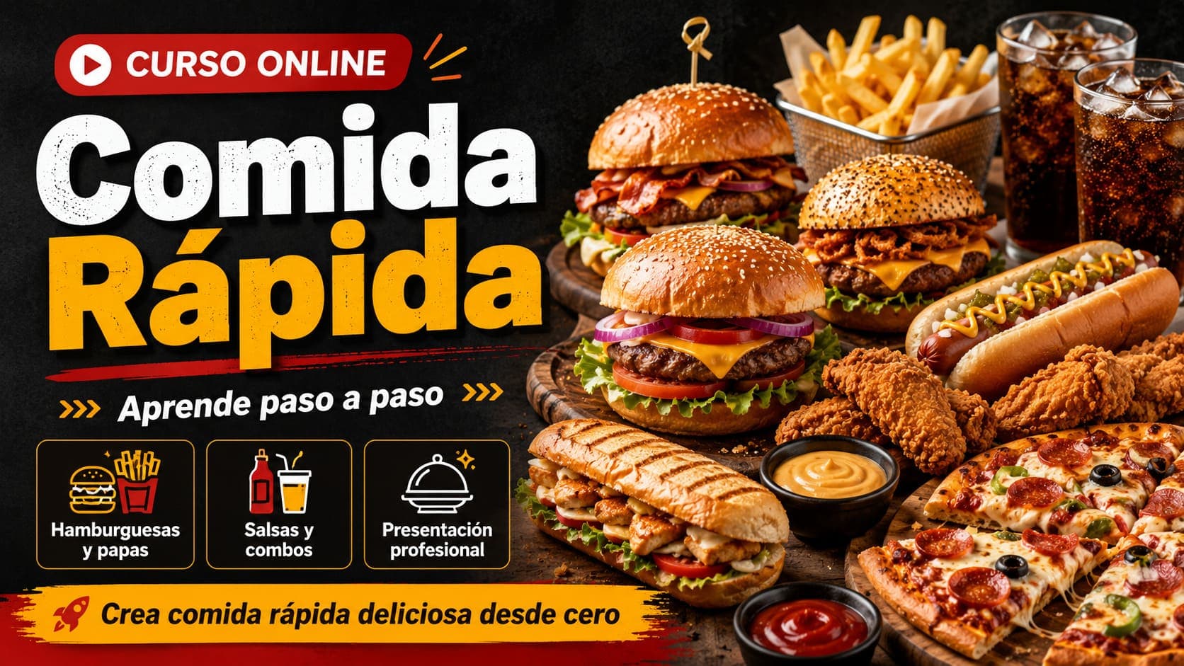Curso Online de Comida Rápida
