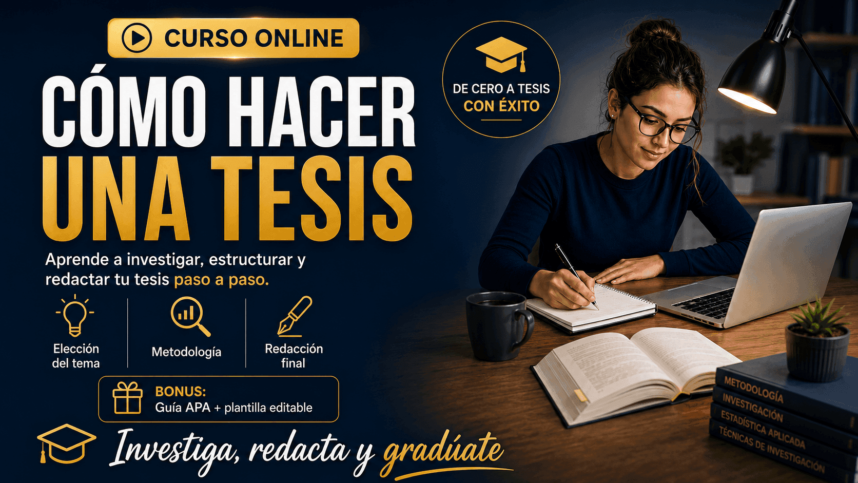 Curso Online de Cómo Hacer una Tesis