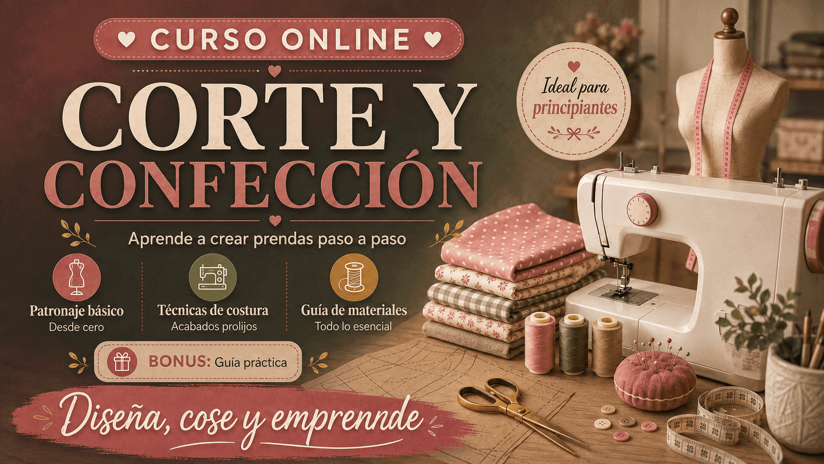 Curso Online de Corte y Confección
