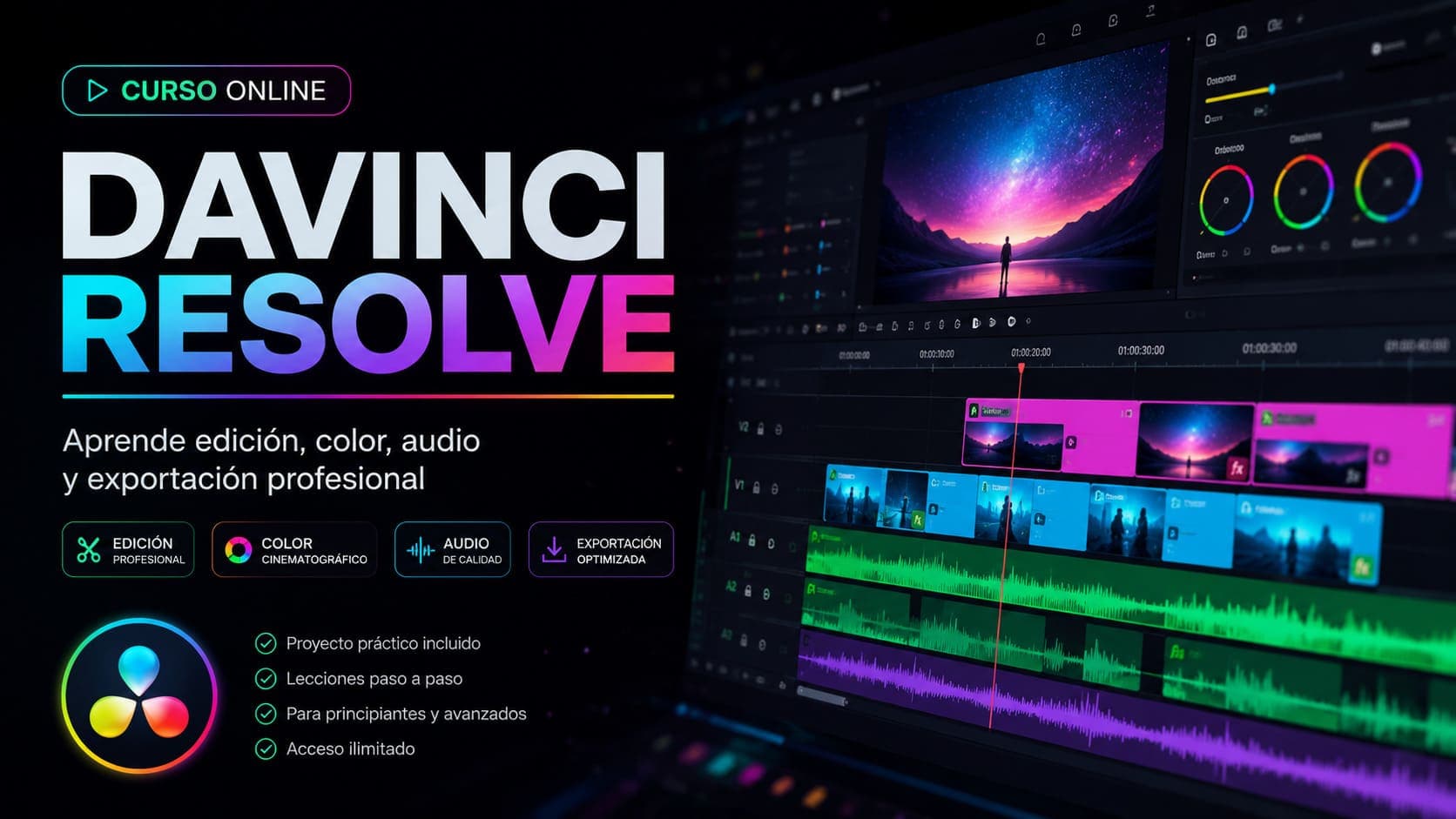 Curso Online de DaVinci Resolve