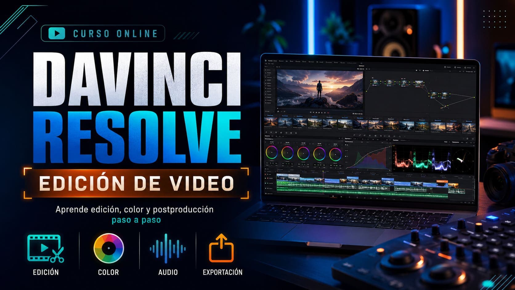 Curso Online de DaVinci Resolve Edición de Video