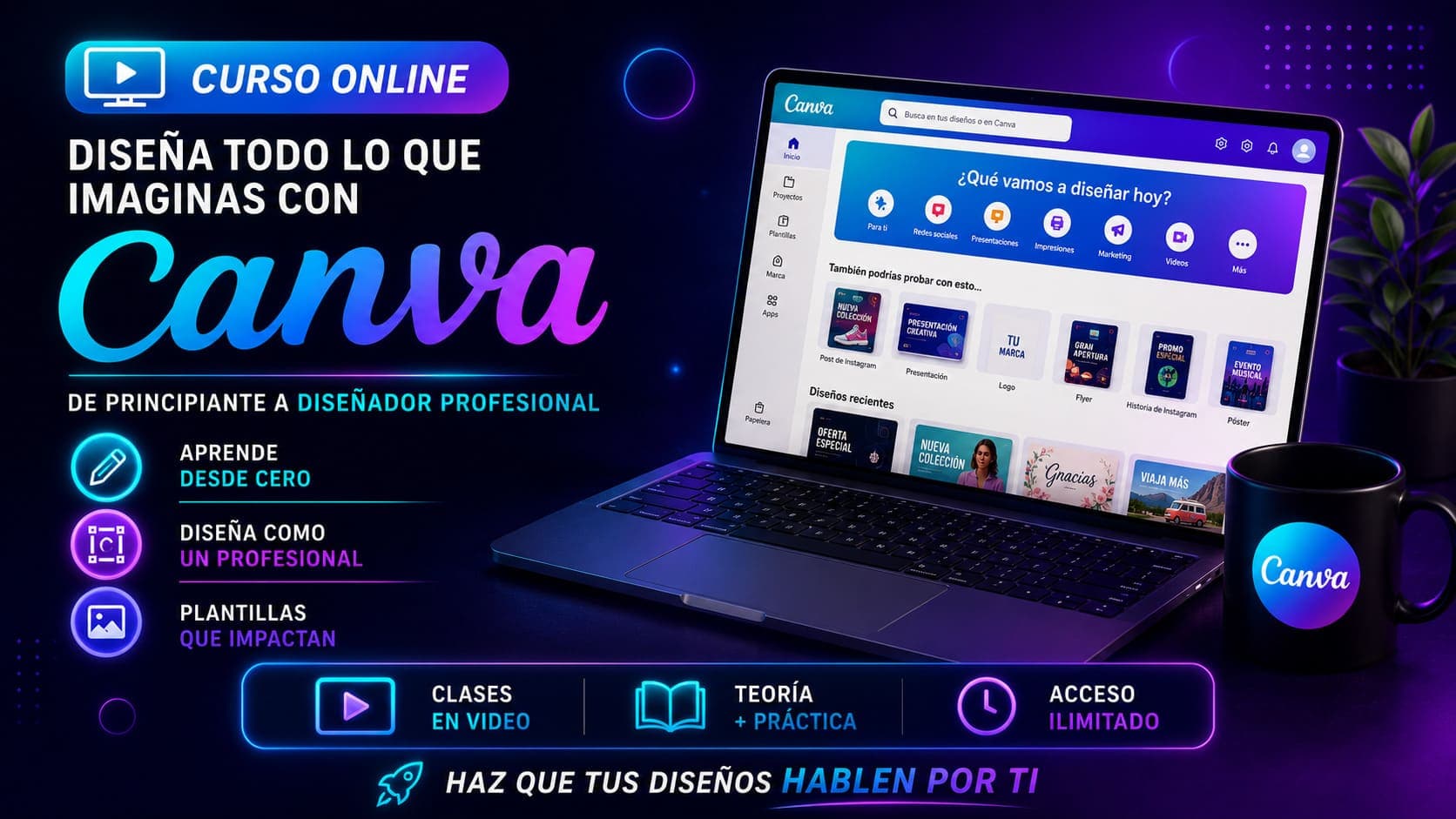 Curso Online de Diseño con Canva
