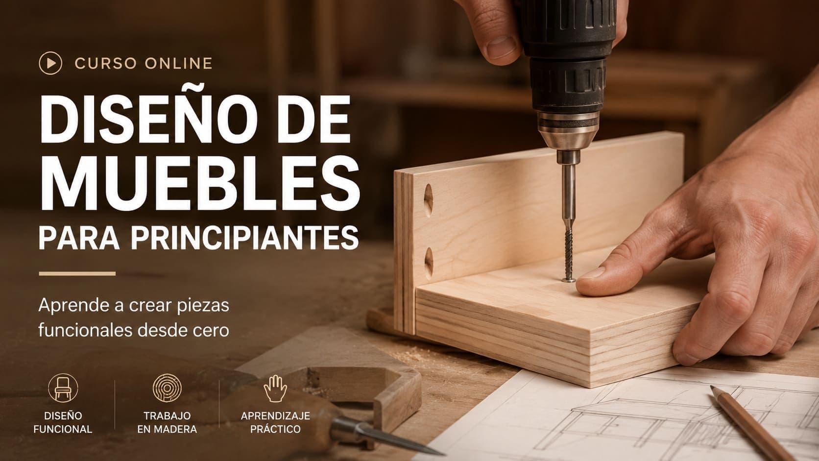 Curso Online de Diseño de Muebles para Principiantes