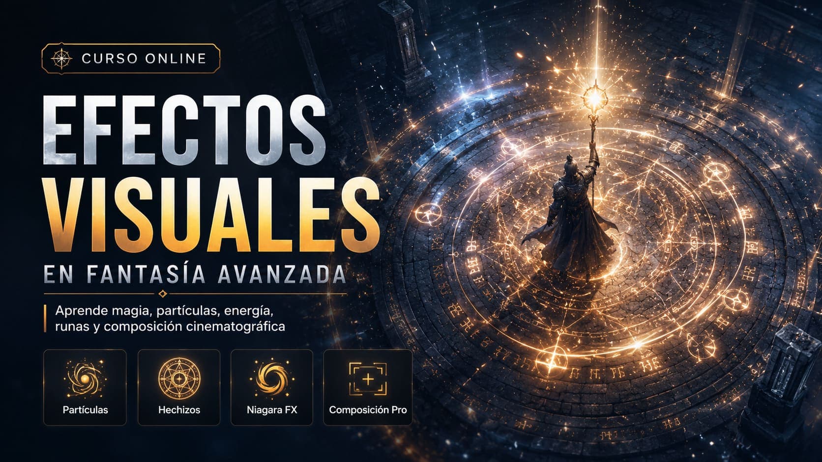 Curso Online de Efectos Visuales en Fantasía Avanzada