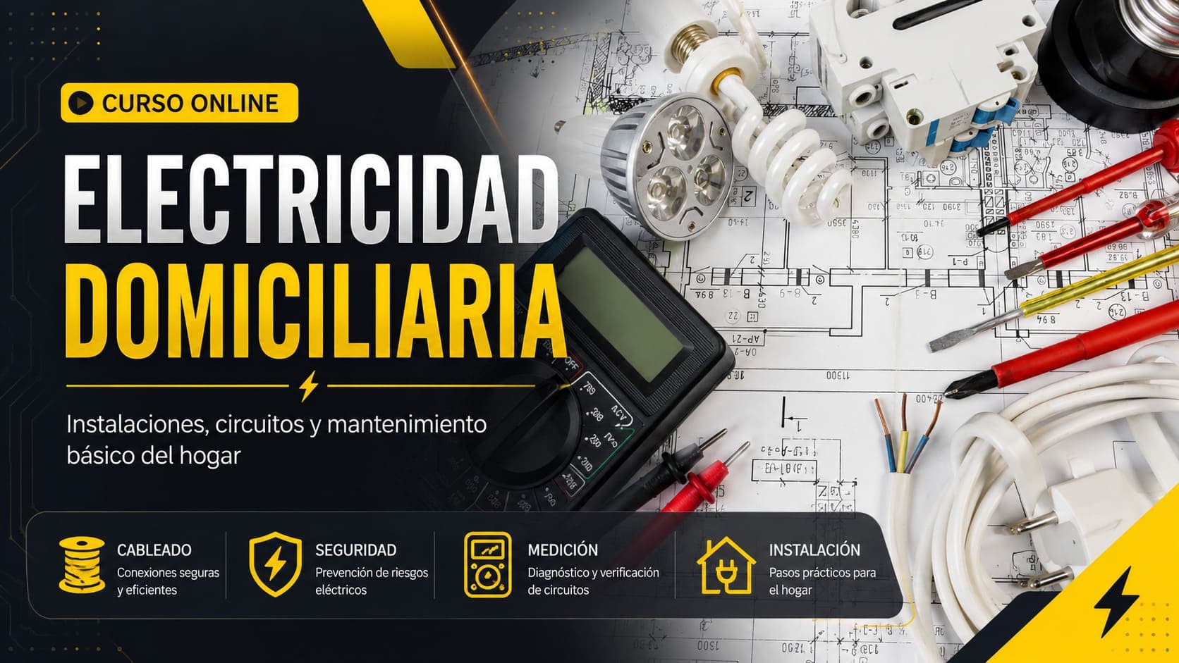 Curso Online de Electricidad Domiciliaria