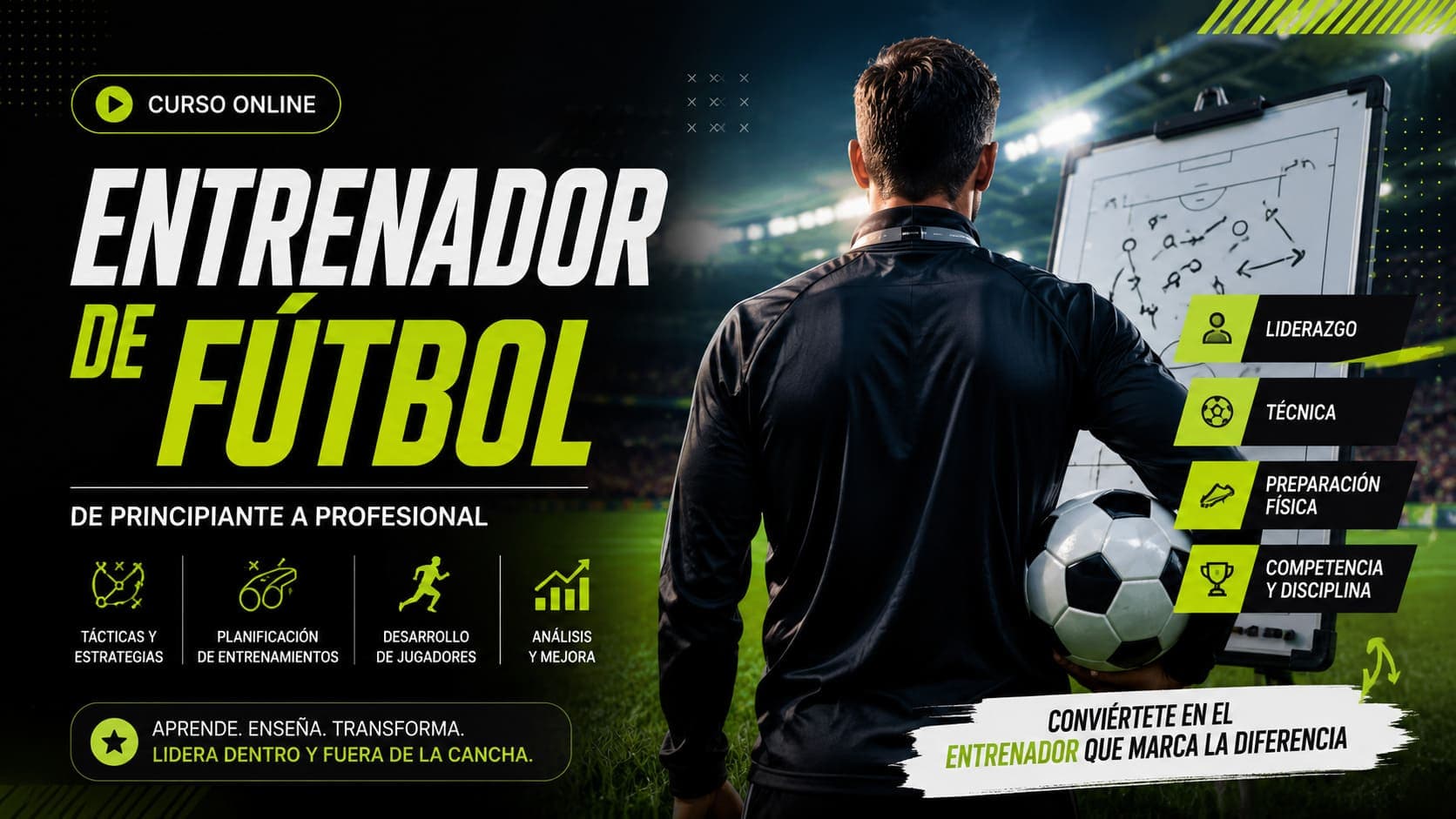 Curso Online de Entrenador de Fútbol