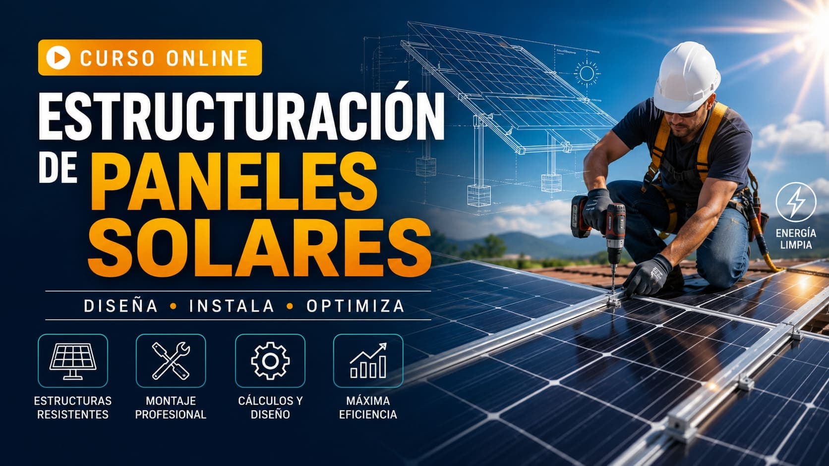 Curso Online de Estructuración de Paneles Solares