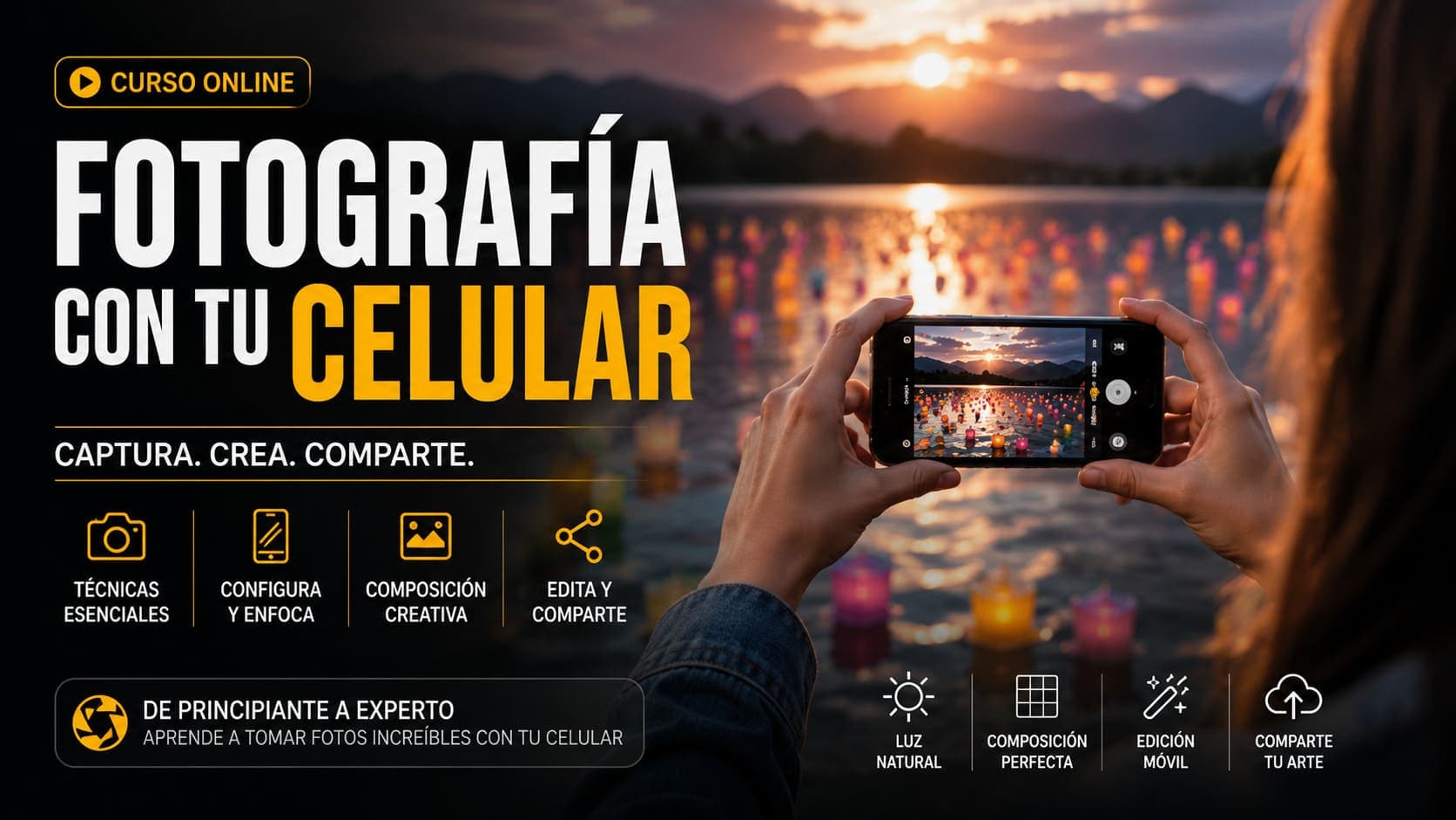 Curso Online de Fotografía con tu Celular