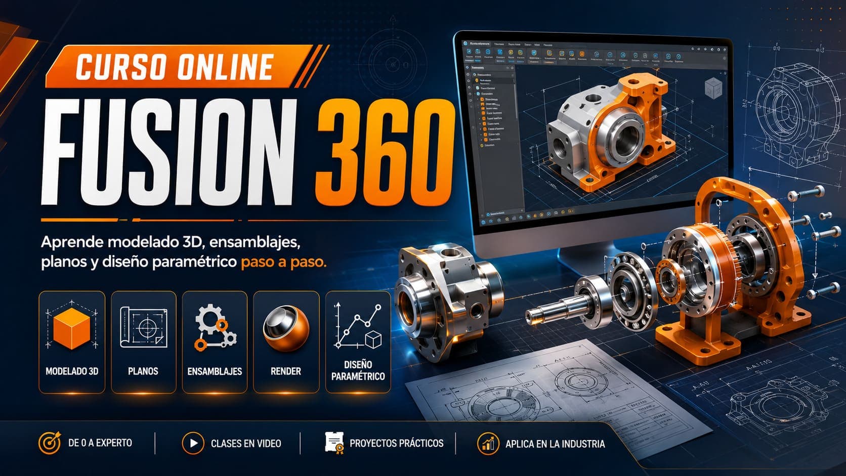 Curso Online de Fusion 360