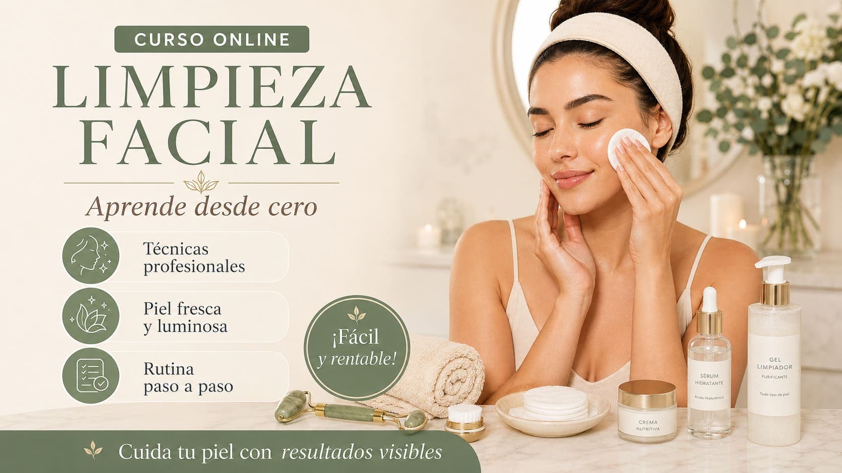 Curso Online de Limpieza Facial