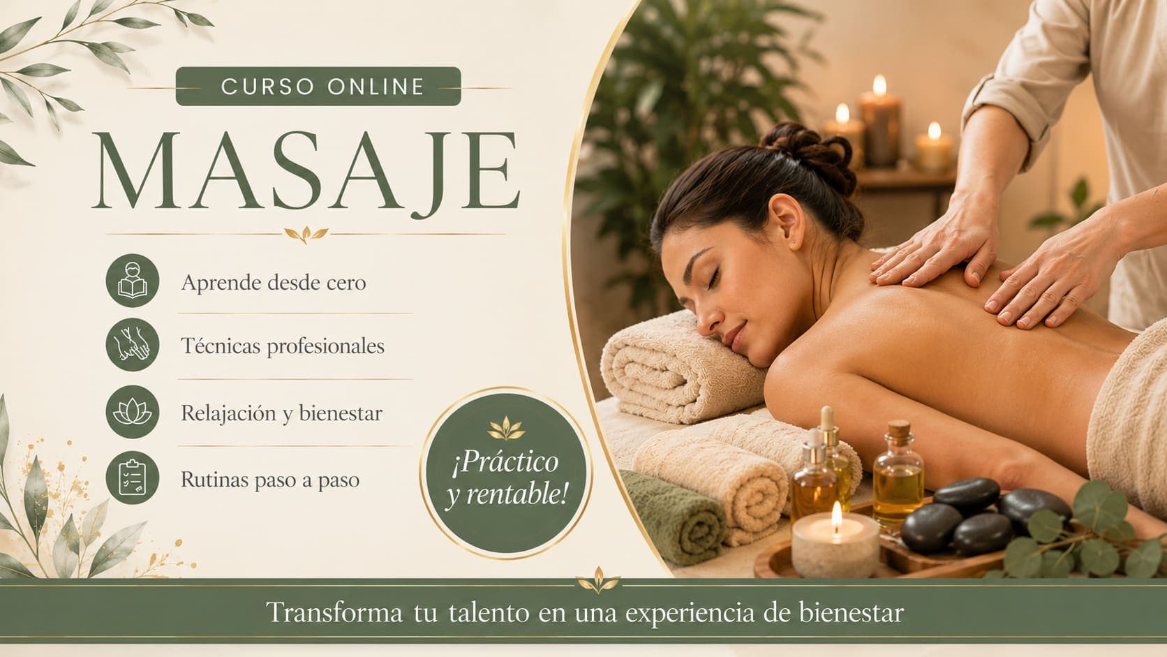Curso Online de Masajes