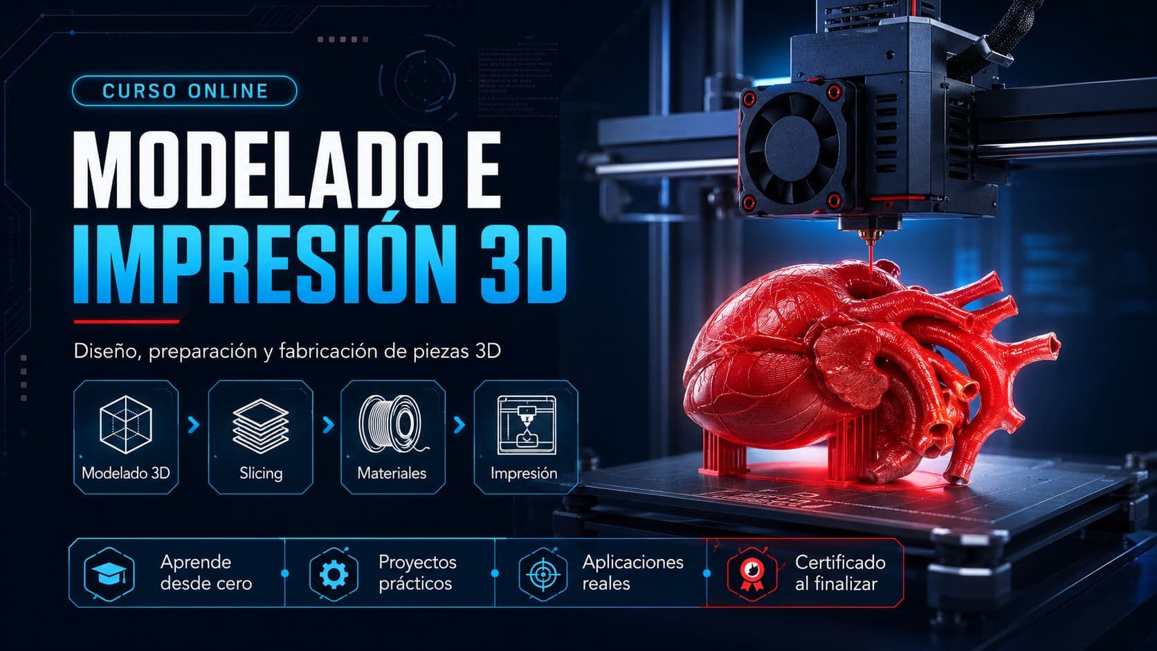 Curso Online de Modelado e Impresión 3D