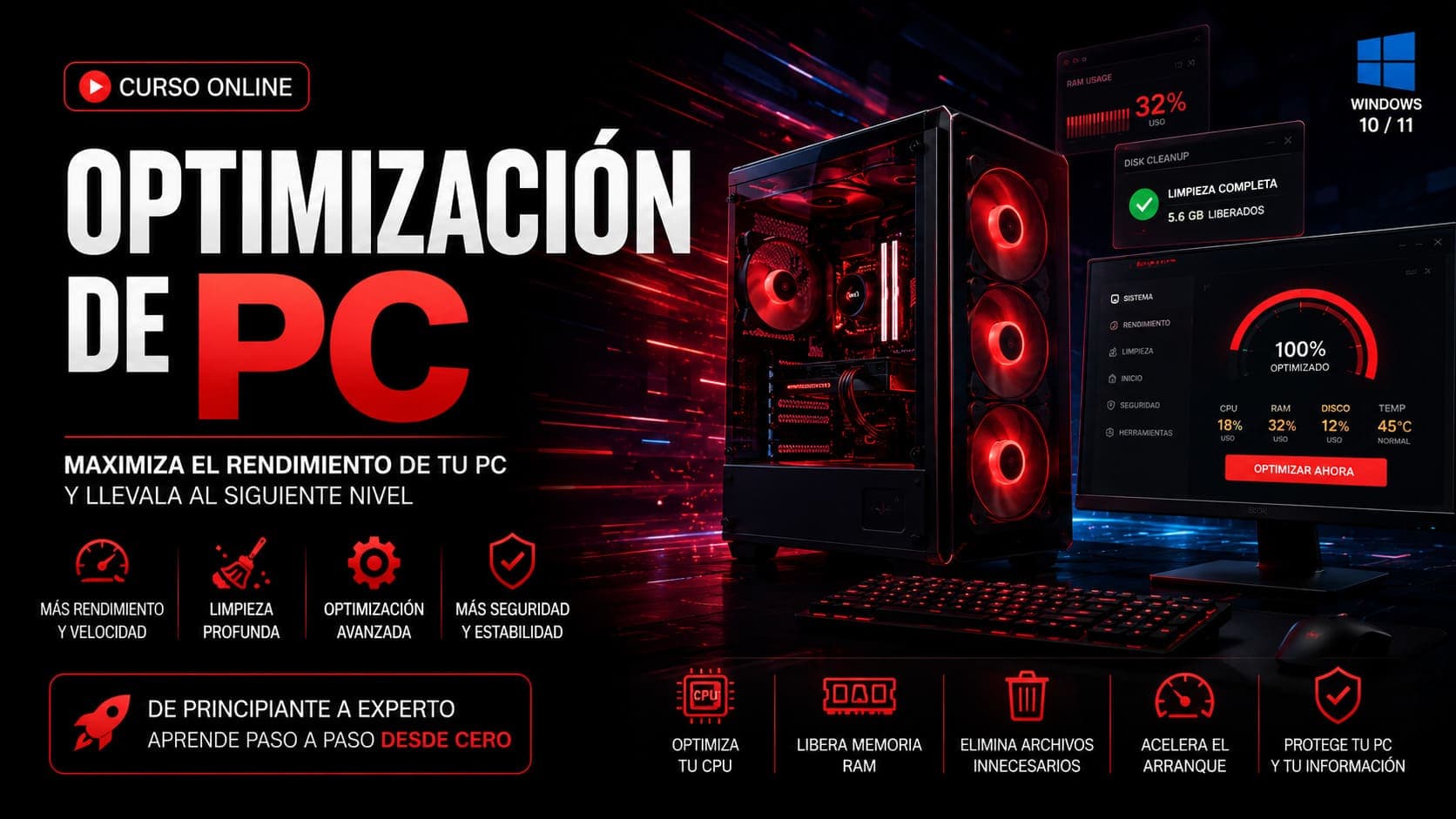 Curso Online de Optimización de PC