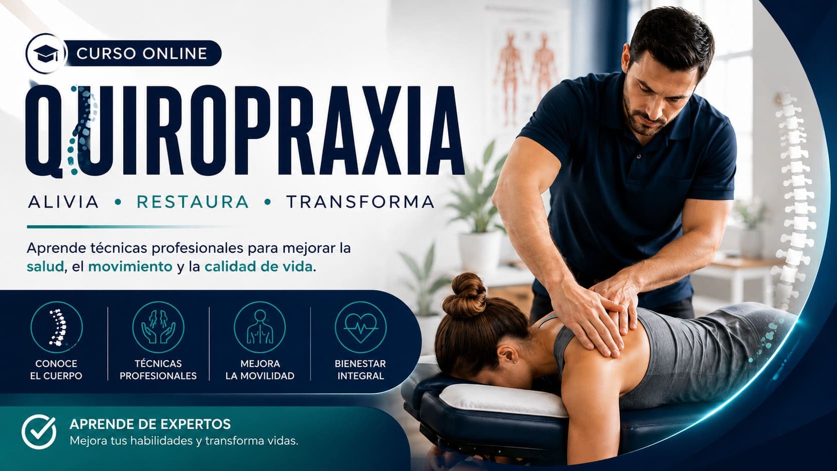 Curso Online de Quiropraxia