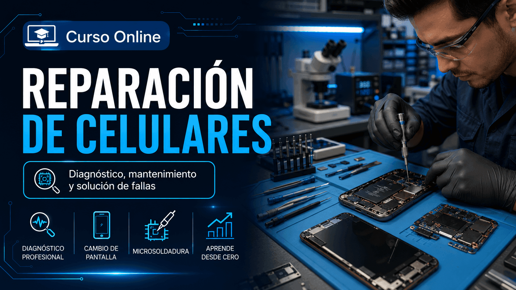 Curso Online de Reparación de Celulares