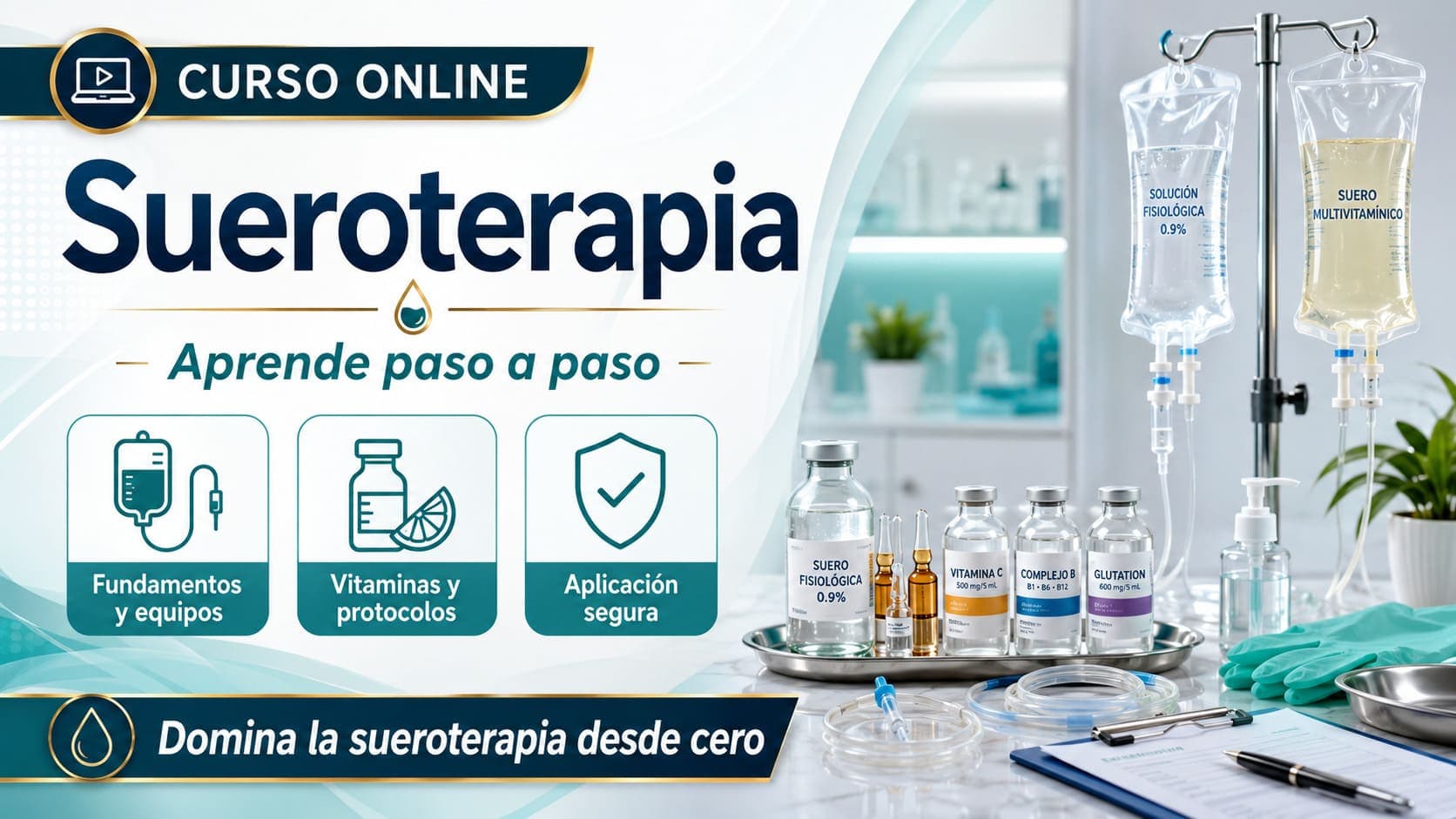 Curso Online de Sueroterapia