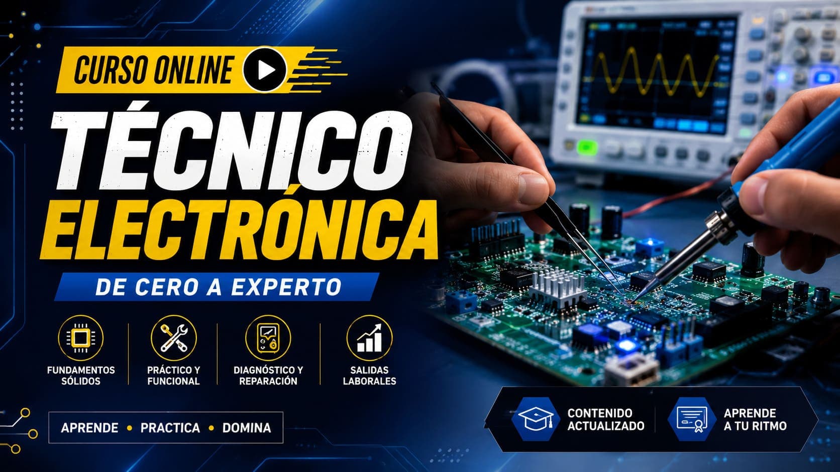 Curso Online de Técnico en Electrónica