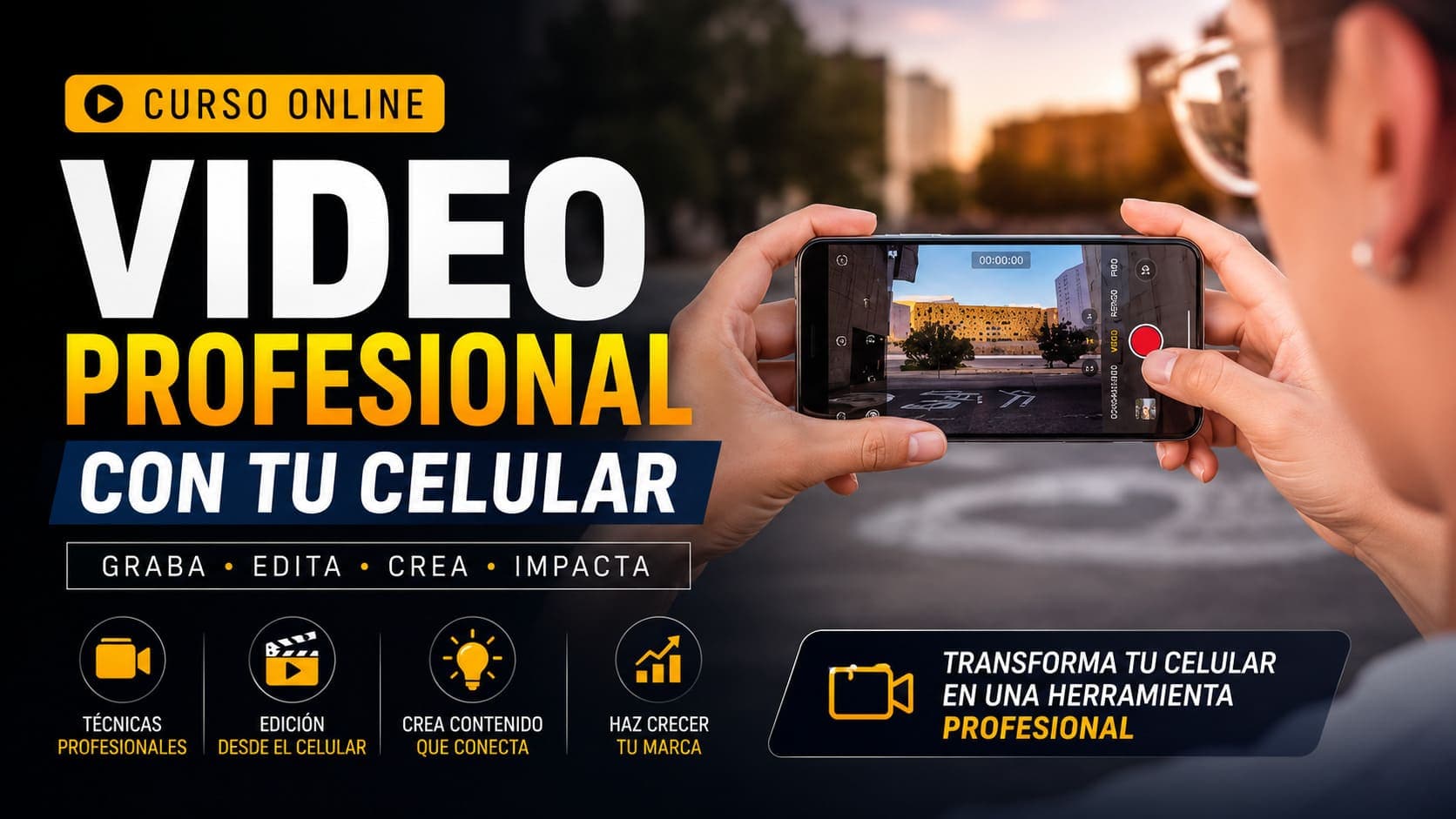 Curso Online de Video Profesional con tu Celular