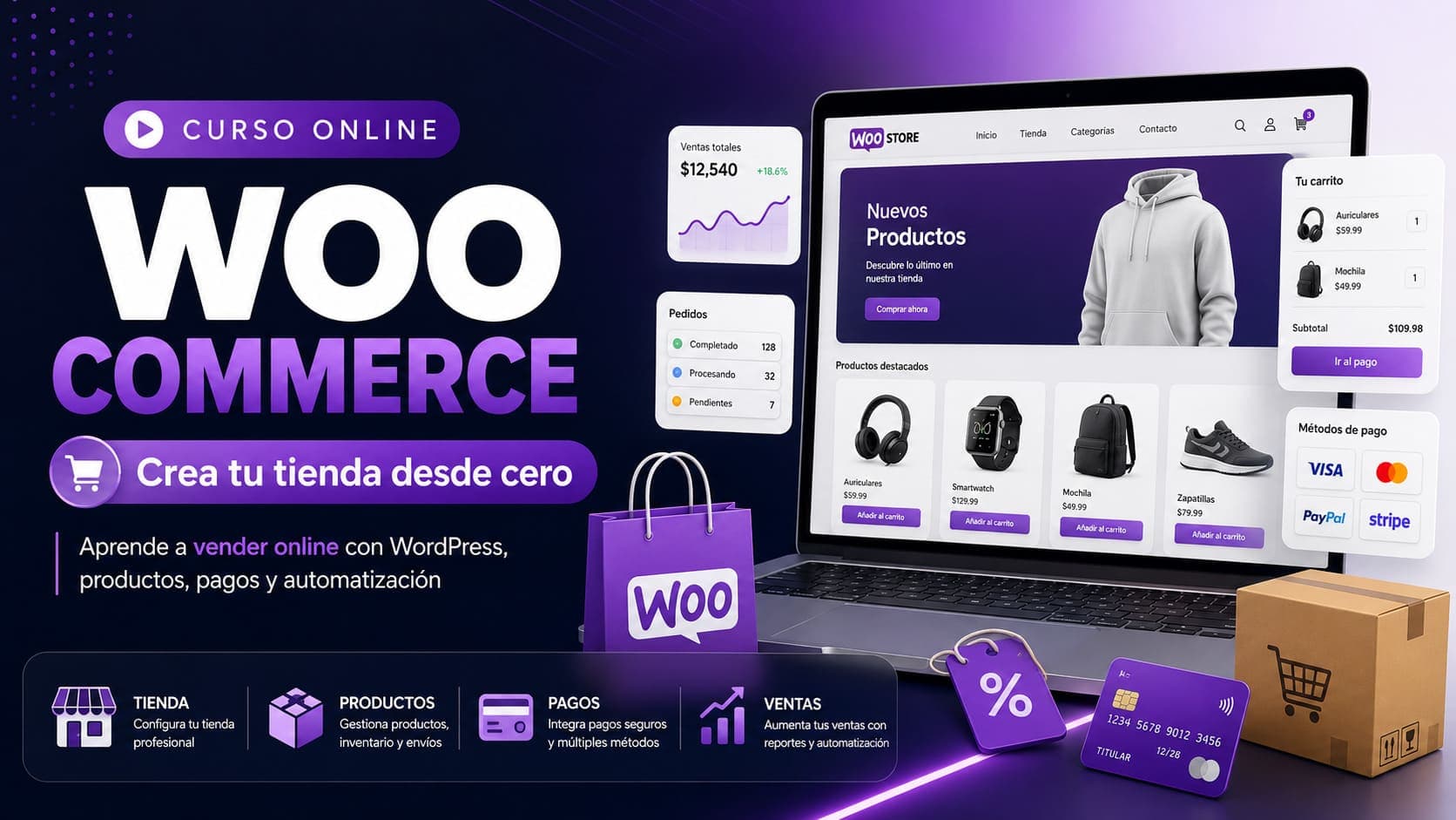 Curso Online de WooCommerce