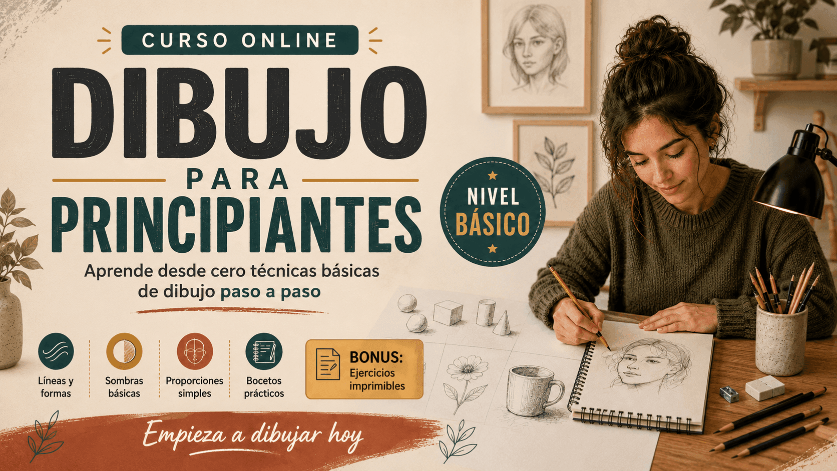 Curso Online Dibujo para Principiantes