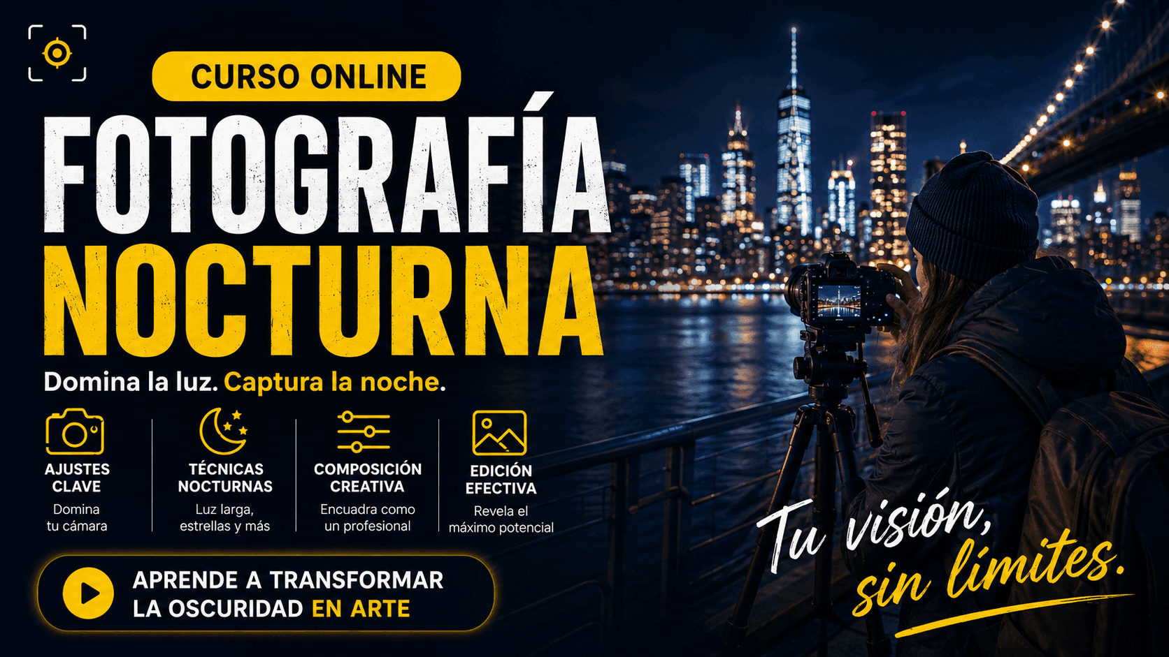 Curso Online Fotografía Nocturna