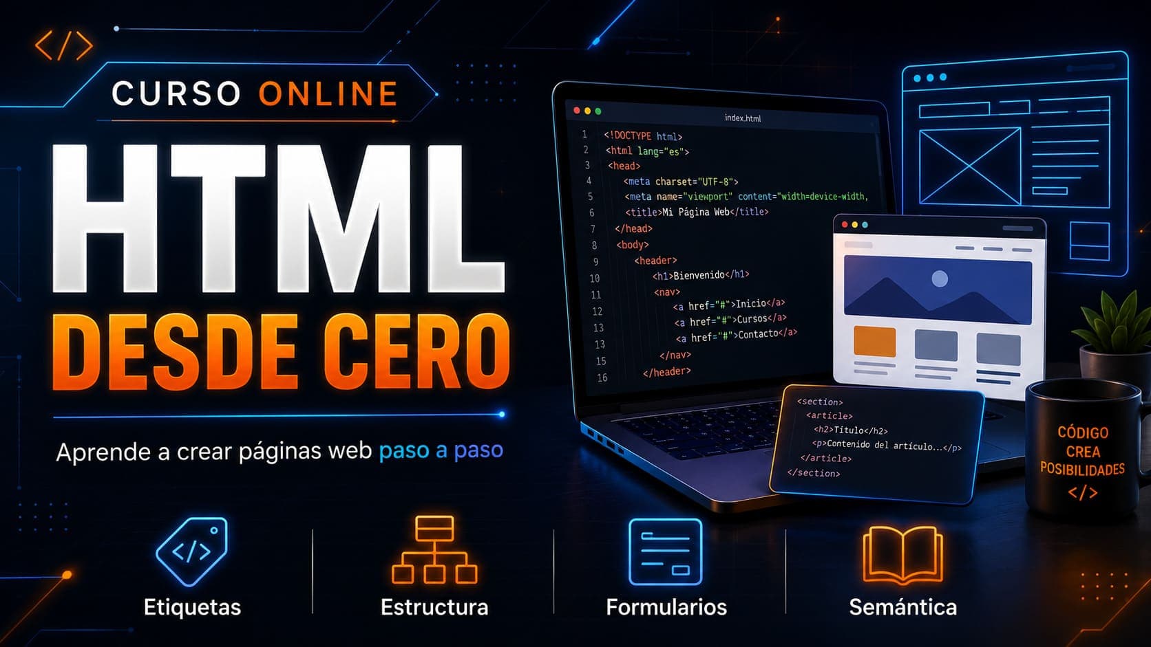 Curso Online HTML Desde Cero